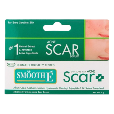 Smooth E Acne Scar Serum 7g - Effective Scar Treatment & Skin Rejuvenation