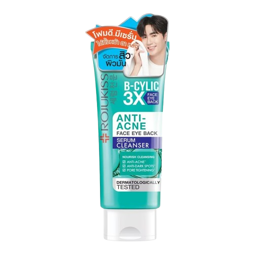 Rojukiss Anti-Acne Serum & Cleanser 70g – Face, Eyes & Back