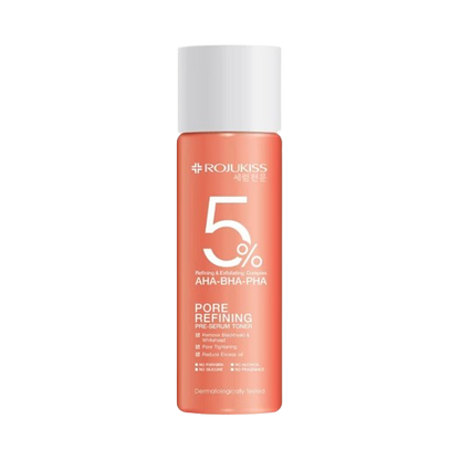 Rojukiss Pore Refining Pre-Serum Toner - AHA-BHA-PHA 100ml