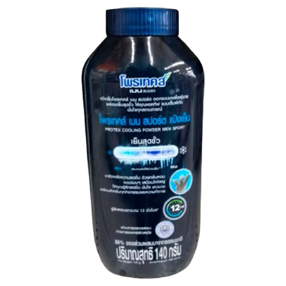 Protex Men Cooling Talc Powder - 140g | Sports & Active Use