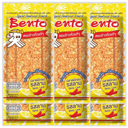 Bento Baked Squid - Larb Flavor 18g | Pack of 12
