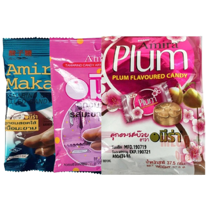 Amira Tamarind & Plum Candy Pack - Mix of 3 Flavors