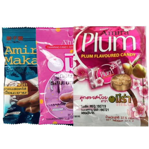 Amira Tamarind & Plum Candy Pack - Mix of 3 Flavors