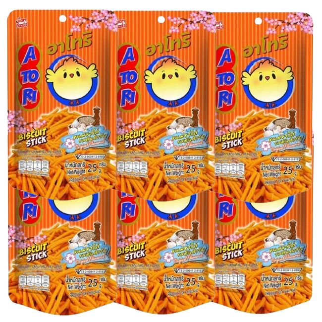 Atori Chicken Legs - Original Flavor, 25g (Pack of 6)