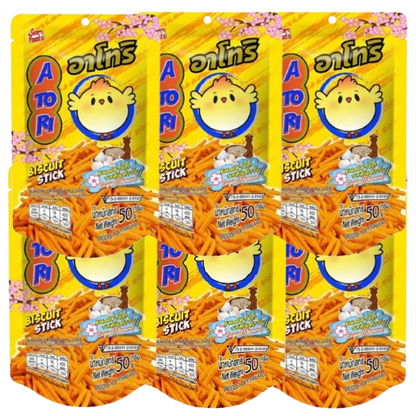 Atori Chicken Legs - Original Flavor, 50g (Pack of 6)