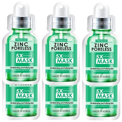 Rojukiss Premium Zinc Poreless 5X Intensive Mask – Pack of 6