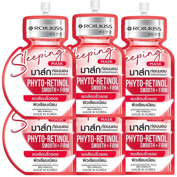 Rojukiss Phyto-Retinol Sleep & Firming Mask - Pack of 6