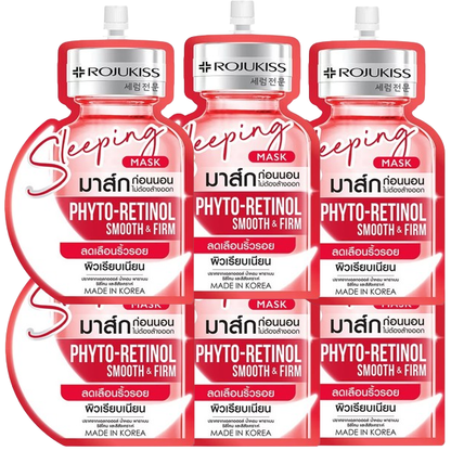 Rojukiss Phyto-Retinol Sleep & Firming Mask - Pack of 6