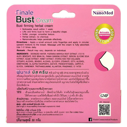 Nanomed Finale Bust Firming Herbal Cream 30g - Natural Breast Enhancement