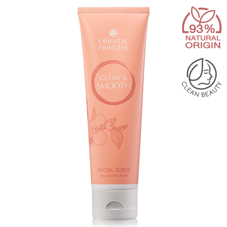 Oriental Princess Glow & Smooth Facial Scrub - 120g for Radiant, Hydrated Skin