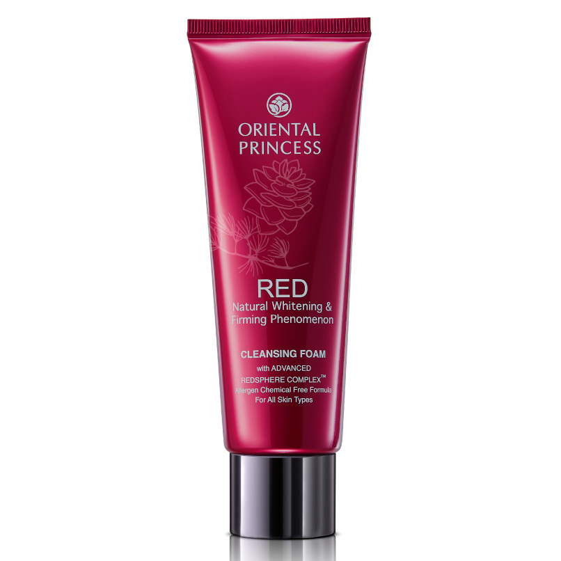 Oriental Princess RED Natural Whitening & Firming Cleansing Foam 100g
