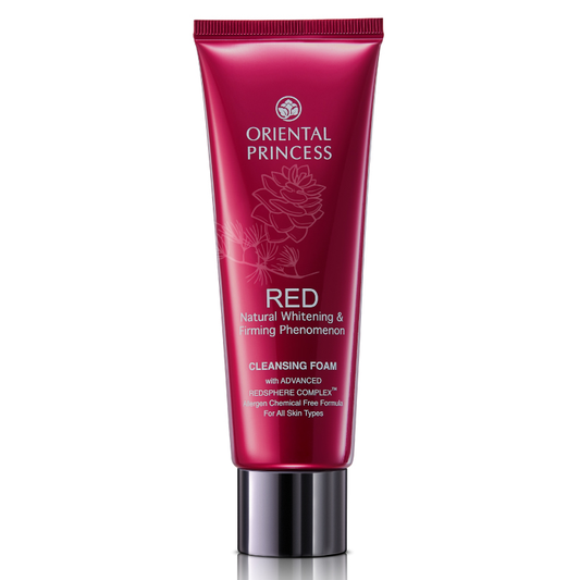 Oriental Princess RED Natural Whitening & Firming Cleansing Foam 100g