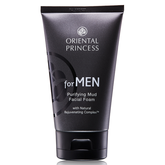 Oriental Princess Men's Purifying Mud Facial Foam 100g - Deep Clean & Revitalize