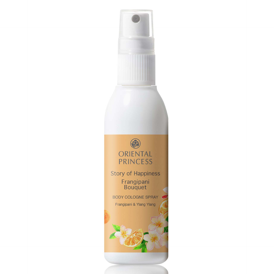 Oriental Princess - Frangipani Bouquet Body Cologne Spray 100ml - Floral & Refreshing Scent