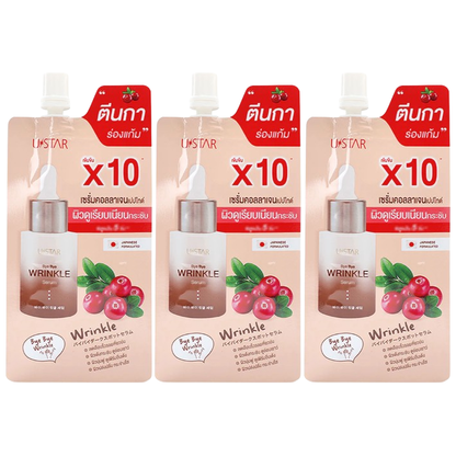 U-Star Bye Bye Wrinkle Serum 8g - Pack of 3