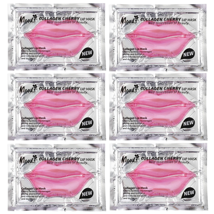 Moods Skin Care - Collagen Cherry Lip Mask 8g. (Pack of 6)