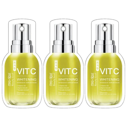 MYU-NIQUE Vitamin C Whitening Serum Mask 25g – Pack of 3