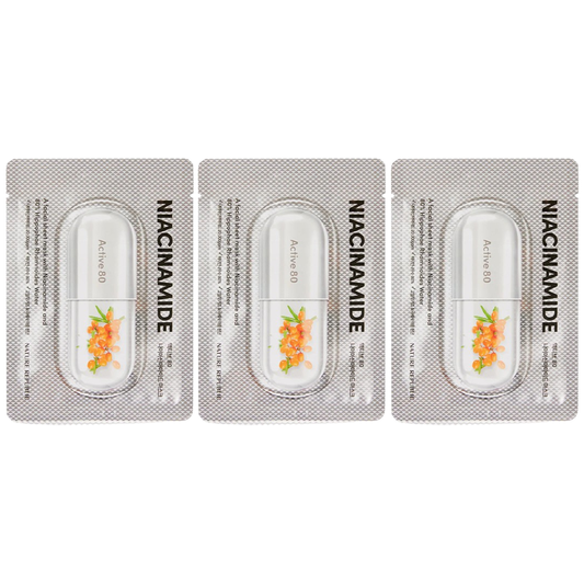 Nature Republic Active 80 Niacinamide Mask - 29ml (Set of 3)
