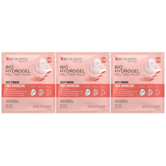 Rojukiss Bio Hydrogel Melting Mask - Deep Firming, 34g (Set of 3)