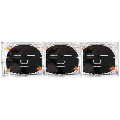 Moods Skin Care - Collagen Charcoal Facial Mask 60g. (Pack of 3)