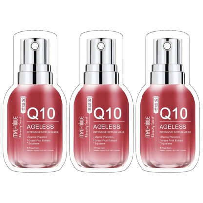 MYU-NIQUE Co-Q10 Ageless Intensive Serum Mask - 25g (Pack of 3)