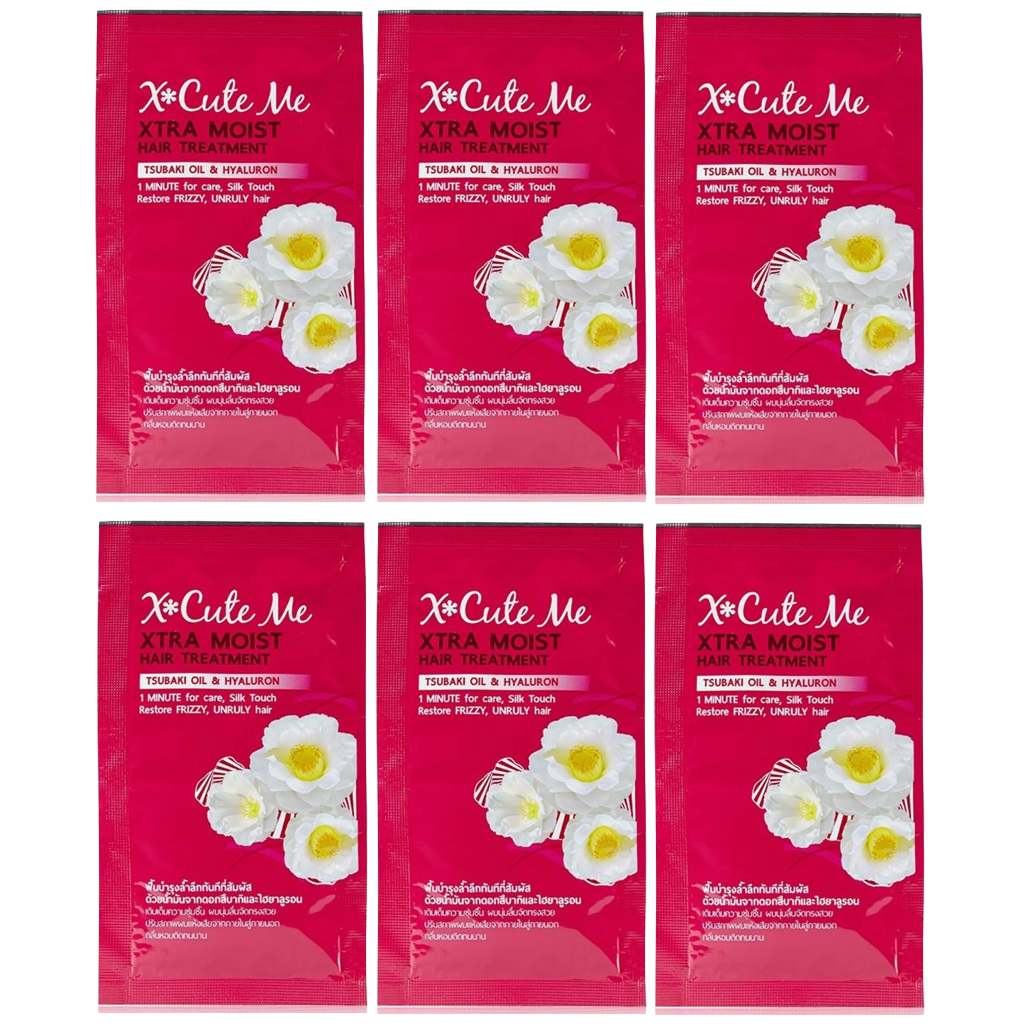 Xcuteme Xtra Moist Hair Hyaluronic Treatment 30ml - Pack of 6