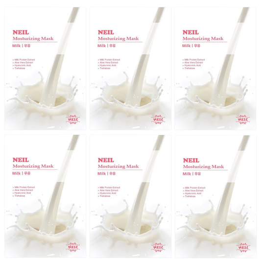 Neil Moisturizing Milk Mask 22g - Pack of 6