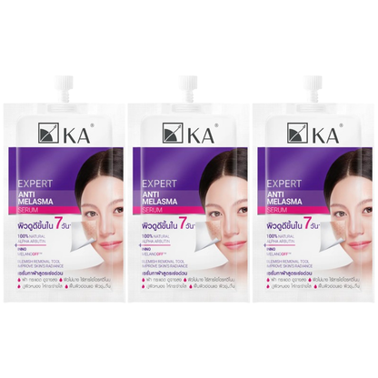 KA Expert Anti-Melasma Serum 7g – Pack of 3 for Bright, Even Skin