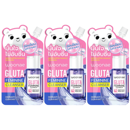 Woonae Gluta Feminine Cleanser 30g – Pack of 3