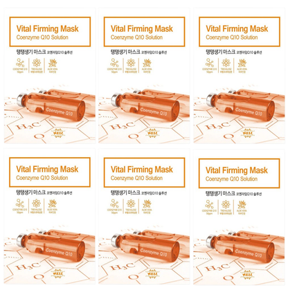 Neil Vital Firming Coenzyme Q10 Solution Mask 22g - Pack of 6