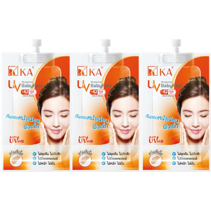 KA Baby Face Sunscreen SPF42 PA+++ - 8g (Pack of 3)