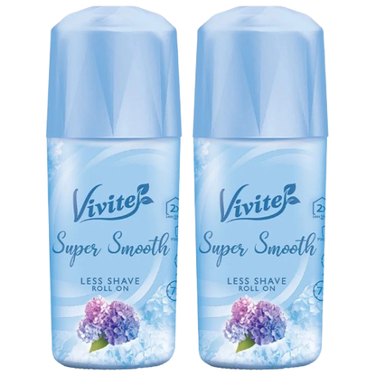 Vivite Super Smooth Less Shave 40ml - Pack of 2