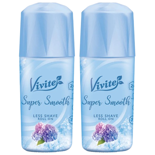 Vivite Super Smooth Less Shave 40ml - Pack of 2
