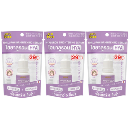 Old Rock Hyaluron Brightening Serum 10ml – Pack of 3