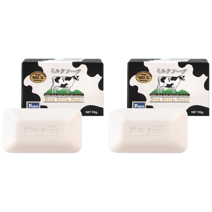 Yoko Spa Milk Soap 90g – Pack of 2 for Soft, Nourished Skin