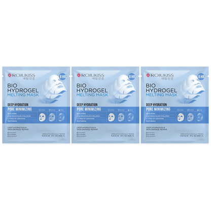 Rojukiss Bio Hydrogel Melting Mask - Deep Hydration 34g (Pack of 3)