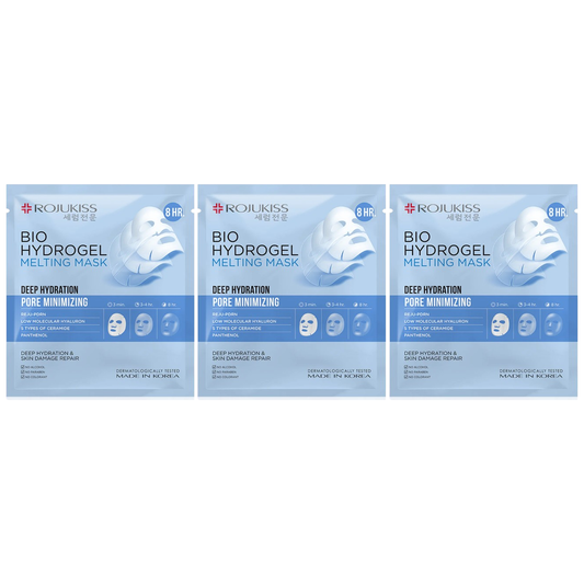 Rojukiss Bio Hydrogel Melting Mask - Deep Hydration 34g (Pack of 3)