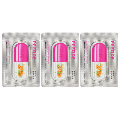 Nature Republic Active 80 Peptide Mask 29ml - Pack of 3 for Youthful, Radiant Skin