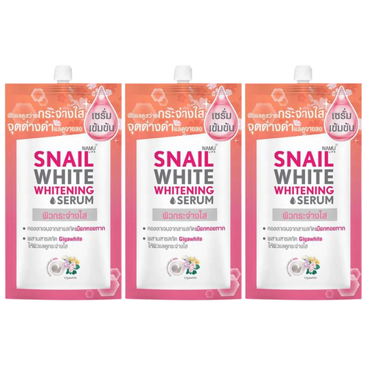 Namu Life Snailwhite Whitening Serum 7ml - Pack of 3