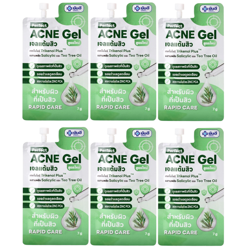 Yanhee Perfect Acne Gel 7g - Pack of 6