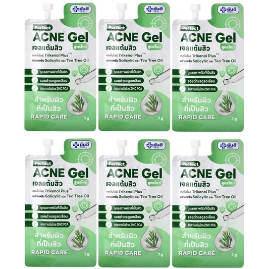Yanhee Perfect Acne Gel 7g - Pack of 6
