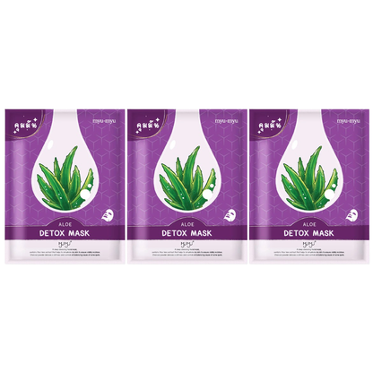 Myu-myu Detox Mask 25g - Pack of 3 for Clear, Healthy Skin