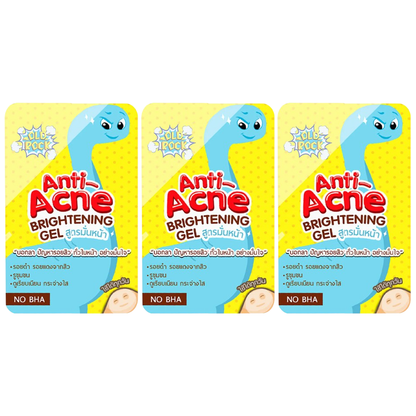 Old Rock Anti-Acne Brightening Gel 4g - Pack of 3