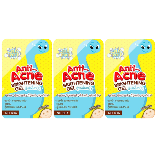 Old Rock Anti-Acne Brightening Gel 4g - Pack of 3