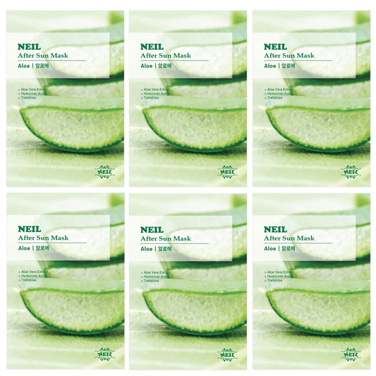 Neil After Sun Aloe Mask 22g - Pack of 6