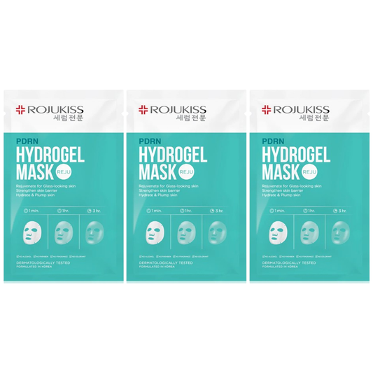 Rojukiss PDRN Hydrogel Face Mask - 33g (Pack of 3)