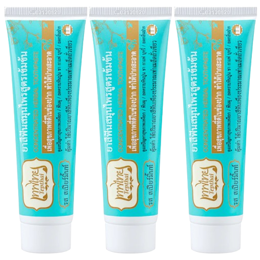 Tepthai Herbal Spearmint Toothpaste - 70g (Pack of 3)