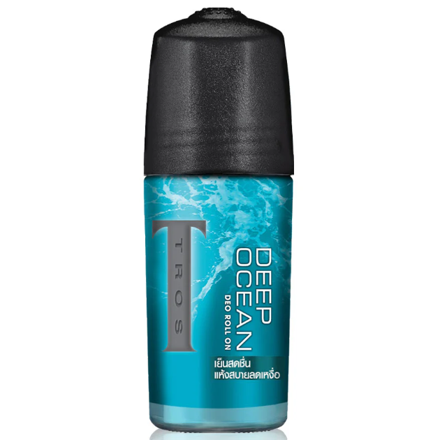 TROS Deep Ocean Deodorant Roll-On 45ml – Pack of 3