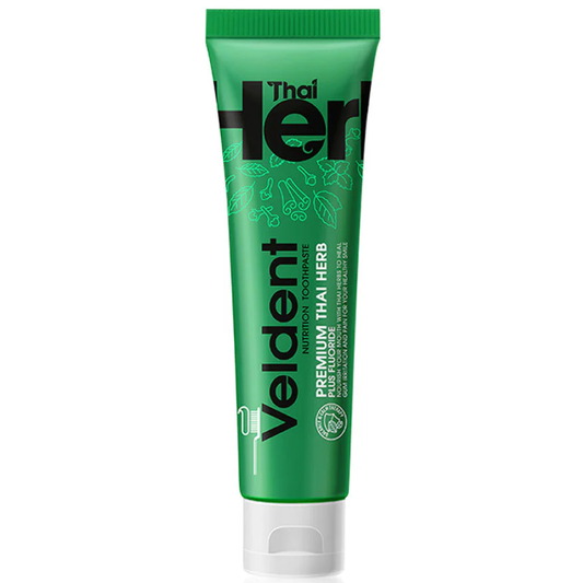 Veldent Premium Thai Herb Toothpaste - 20g for Fresh, Healthy Smile