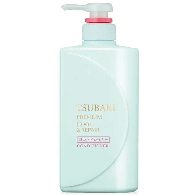 Tsubaki Premium Cool & Repair Conditioner 490ml - Deep Nourishment & Refreshing Care